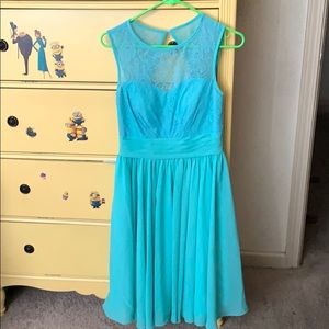 Aqua dress
